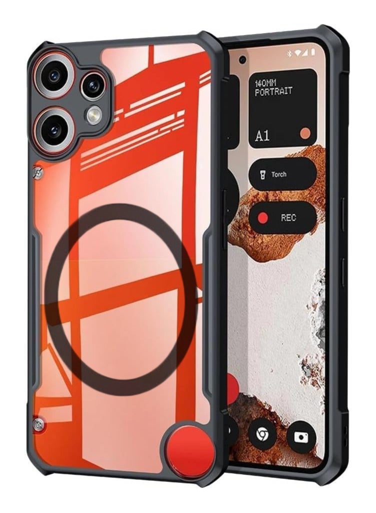 Protective Case Cover for Nothing Phone CMF 2 Pro High Quality,Bumper Back Case Supports magnetic charging - Image 1