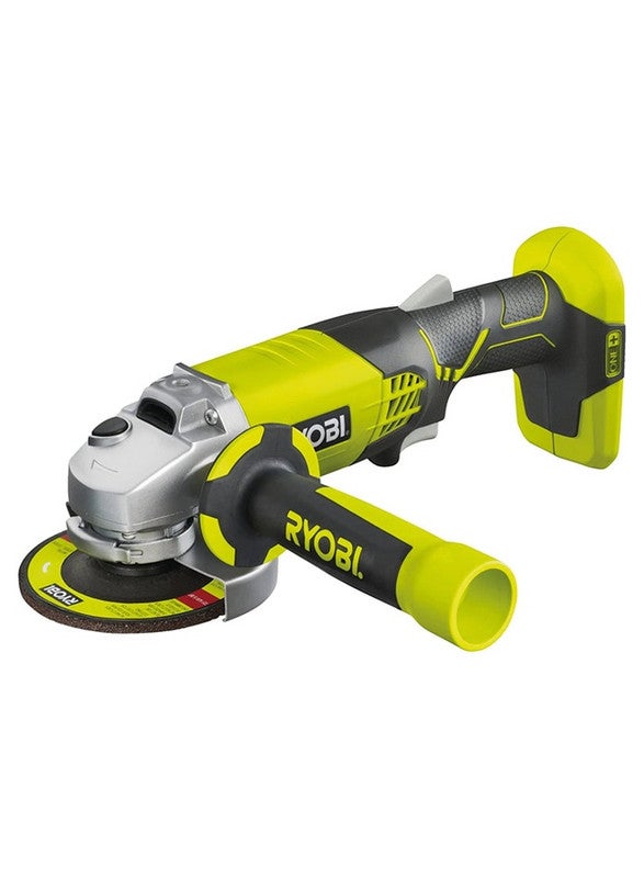Ryobi Cordless Angle Grinder, 4 ½ inch (115mm), 18V, 7500rpm, Without Battery And Charger - Image 1