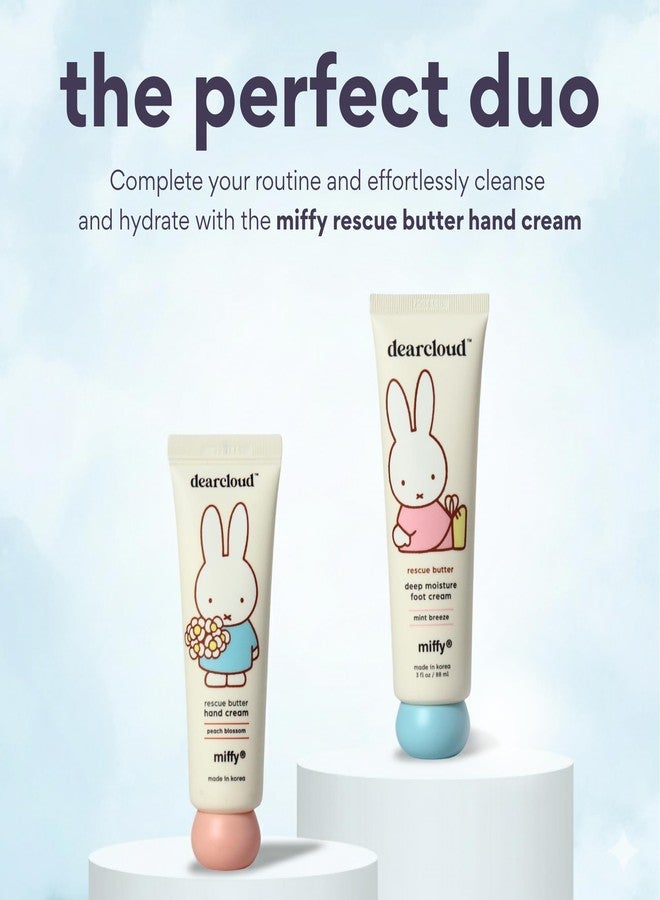 dearcloud Miffy Rescue Butter Foot Cream - Shea Butter & Urea (Mint) - Image 5