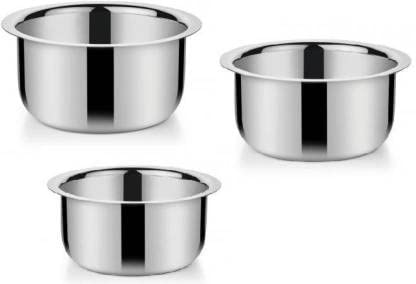 DiBha Stainless Steel Baby Topes (300, 400 and 500 ml) - Set of 3 - Image 3