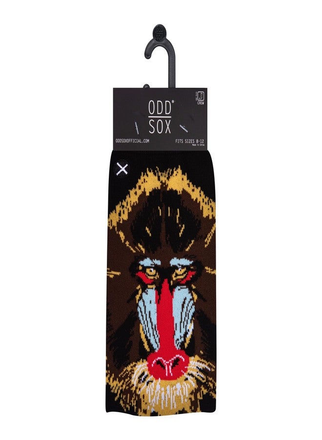 Odd Sox جوارب أود سوكس الرجالية بتصميمات حيوانات مرحة، بنمط ماندريل، مقاس كبير للبالغين - Image 5