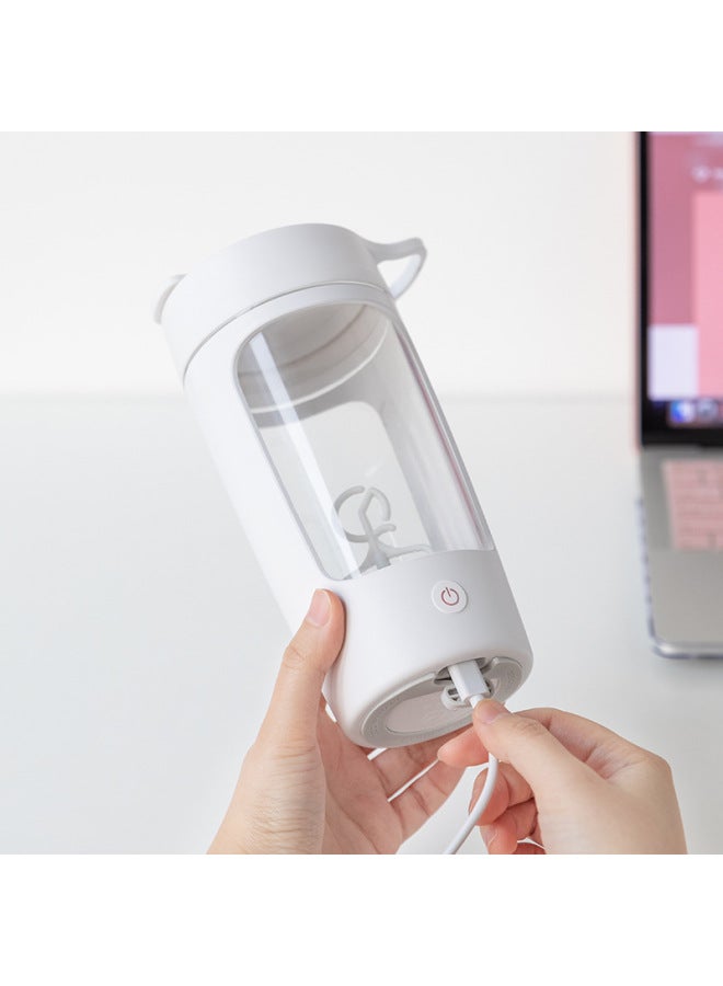 Automatic Mixing Cup Large Capacity Fitness Exercise Fat Reducing Protein Powder Cup Electric Shake Cup Wholesale-Color:Black-Capacity:650ml  - Image 4