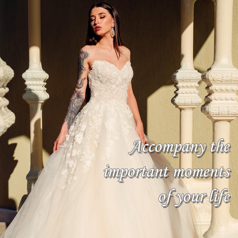 Jadive Women's Satin Half Slip Lace Long Underskirt Skirt Slip Long Slips for Dresses Lingerie Skirt(S,White) - Image 5