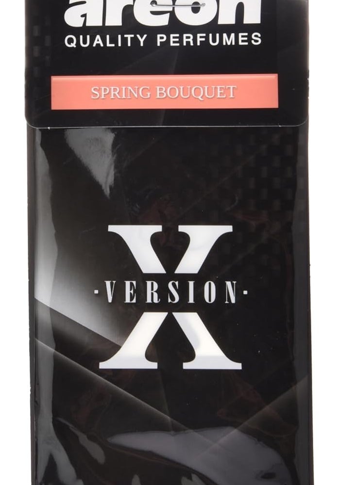 X Version Hanging Car Air Freshener - Spring Bouquet - Image 2