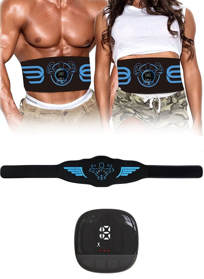 Generic Muscle Stimulator, Abs Trainer AbdominalMuscle Toner Electronic Toning Belts WorkoutHome Fitness Device with USB Rechargeable forAbdomen Arm Leg Men and Women  - Image 1