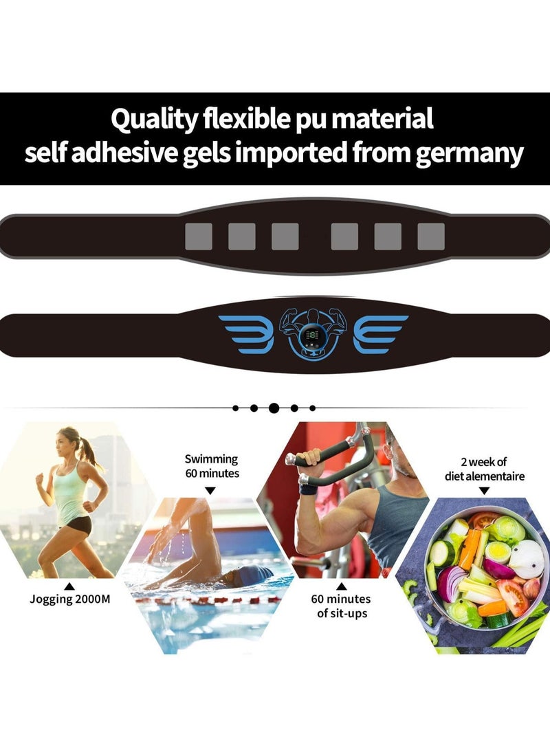 Generic Muscle Stimulator, Abs Trainer AbdominalMuscle Toner Electronic Toning Belts WorkoutHome Fitness Device with USB Rechargeable forAbdomen Arm Leg Men and Women  - Image 5