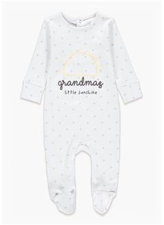 Unisex Grandma Slogan Baby Grow