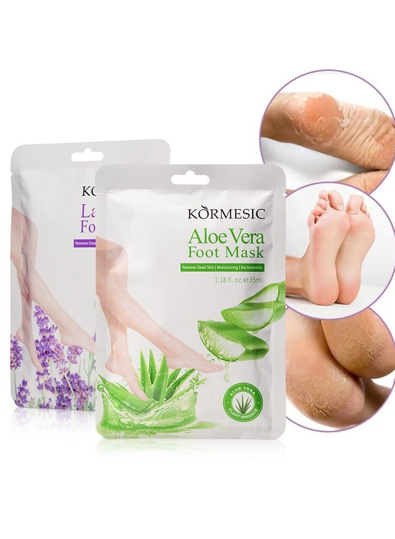 Kormesic 5PCS Lavender Foot Mask 35ml/pair - Image 2