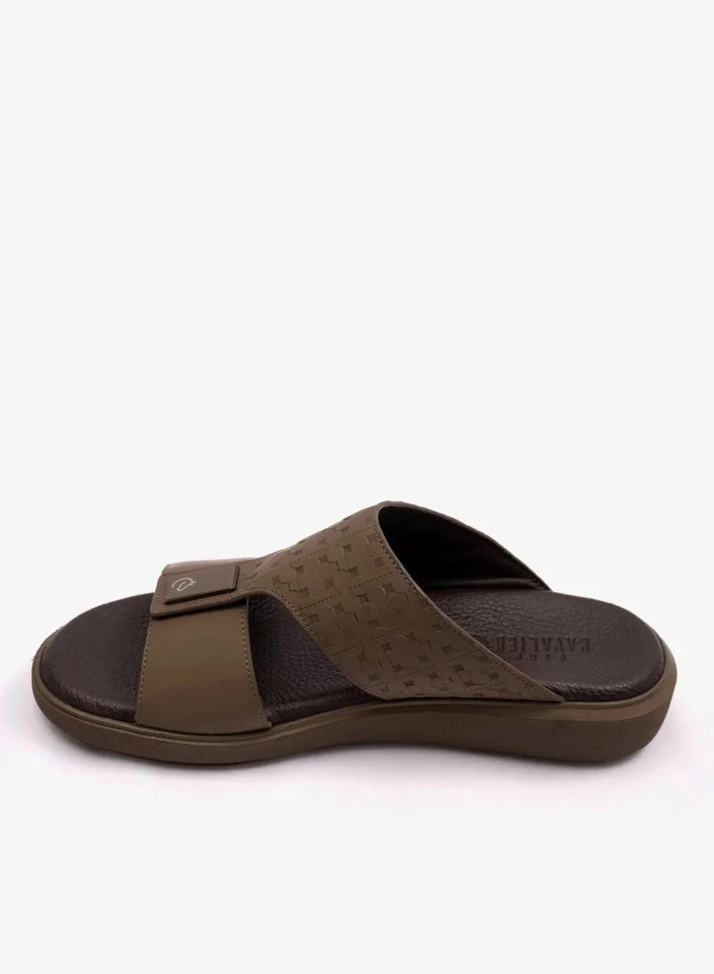 UOMO Cavalier STYLISH TRIM MENS UOMO CAVALIER SANDALS TRUFFLE