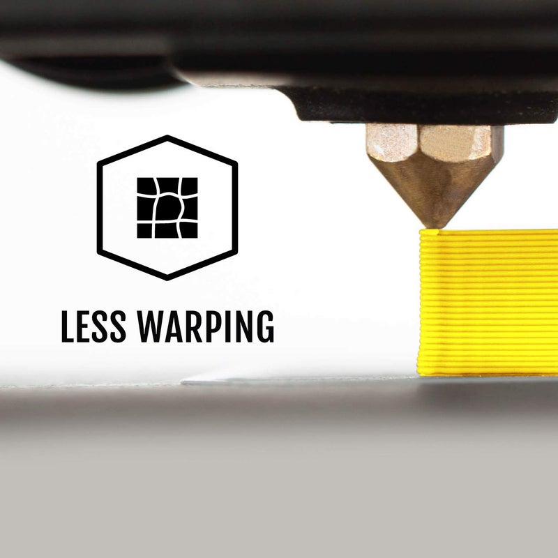 HATCHBOX 1.75mm Yellow PLA 3D Printer Filament, 1 KG Spool, Dimensional Accuracy +/- 0.03 mm, 3D Printing Filament - Image 5