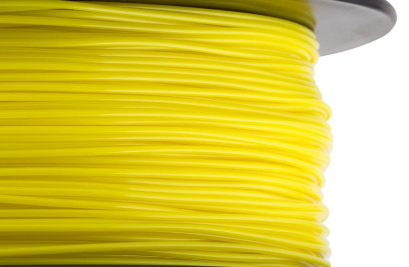 HATCHBOX 1.75mm Yellow PLA 3D Printer Filament, 1 KG Spool, Dimensional Accuracy +/- 0.03 mm, 3D Printing Filament - Image 2