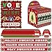 Rtteri 65 Pcs Ugly Sweater Party Voting Cards Sets with Ugly Sweater Contest Ballot Box 60 Voting Cards and 3 Sweater Award Sashes for Winter Xmas Party Game Decorations Office Holiday Party Supplies - Image 2