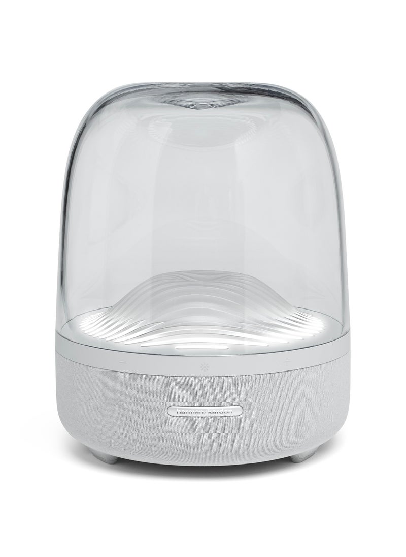 HARMAN - Harman Kardon Aura Studio 4 - Elegant, BT Wireless Speaker with Premium Design and Ambient Lighting - Image 1