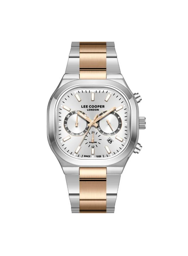 Lee Cooper Men's Metal Multi Function Watch LC08169.530 - 42X47 mm