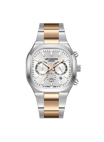 Lee Cooper Men's Metal Multi Function Watch LC08169.530 - 42X47 mm