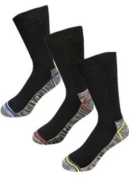 3 Pairs of Men's Durable, Protective and Heel Toe Thick Worker Socks - pzsku/Z7D39CD3FD13CB2DF7E45Z/45/_/1725614428/e9d3e97f-7b14-4668-89ae-0b6a17447967