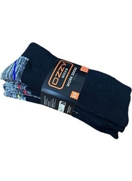 3 Pairs of Men's Durable, Protective and Heel Toe Thick Worker Socks - pzsku/Z7D39CD3FD13CB2DF7E45Z/45/_/1728060322/89a0c24e-89c5-4f46-8337-05c3960b9863