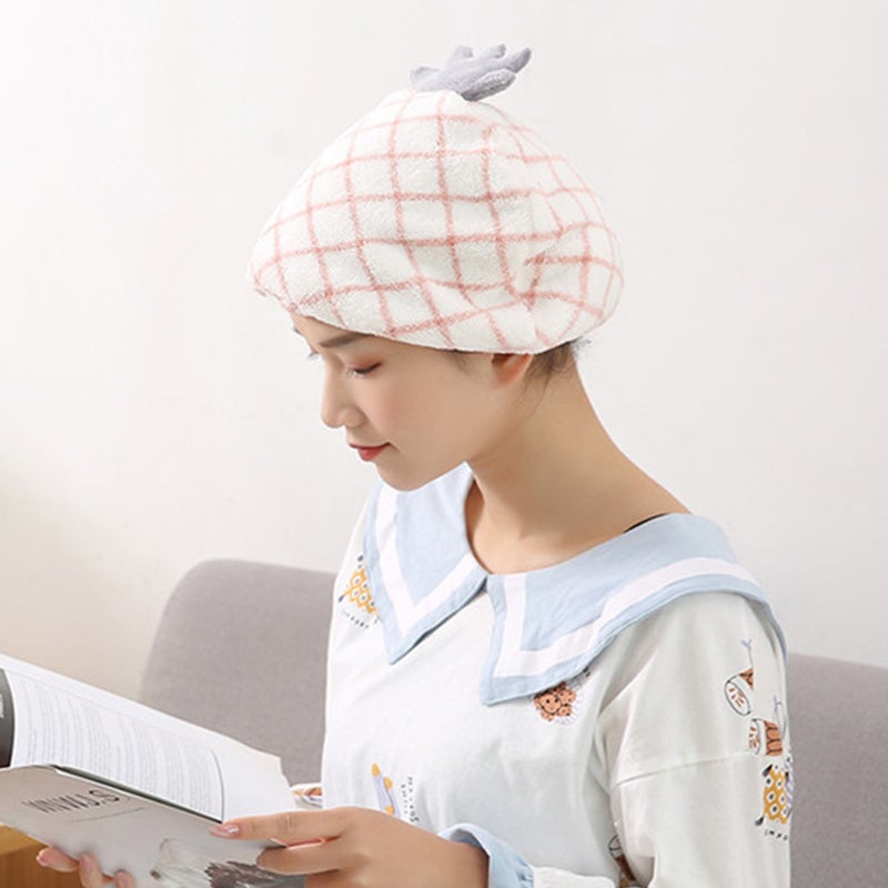 👕 غطاء تجفيف الشعر من الصوف الناعم لسهولة السفر - Image 1