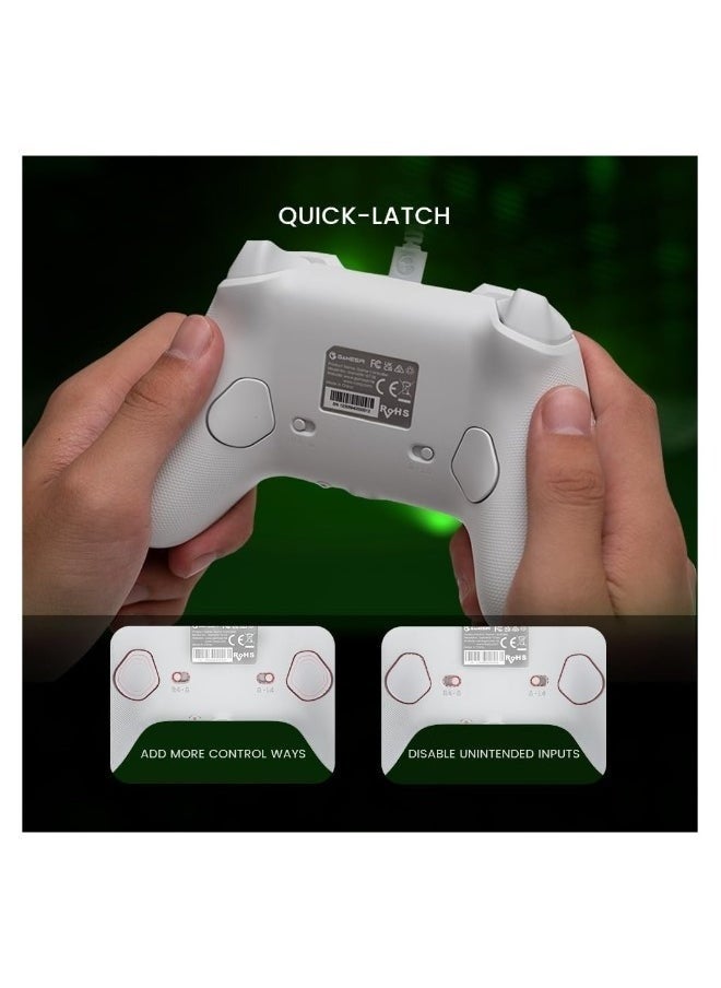 Generic GameSir G7 SE Wired Controller For Xbox Series X,Xbox Series S,Xbox One,Windows 10/11, Plug And Play Gaming Gamepad With Hall Effect Joysticks/Hall Trigger, 3.5mm Audio Jack  - Image 4