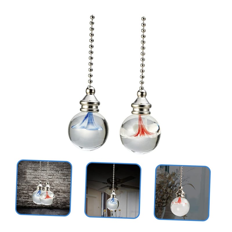 Ceiling Fan Pull Chain Extender Decorative Pendant Cord For Living Room Bedroom - Image 5