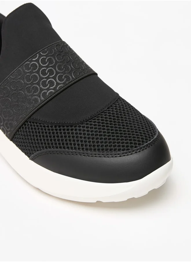 Celeste Women's Monogram Slip-On Sneakers