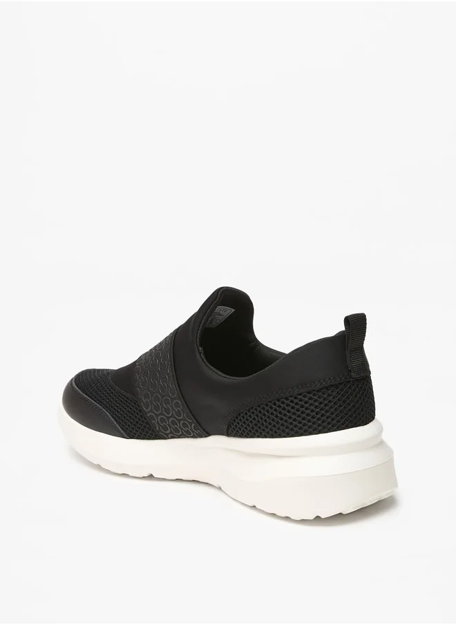 Celeste Women's Monogram Slip-On Sneakers
