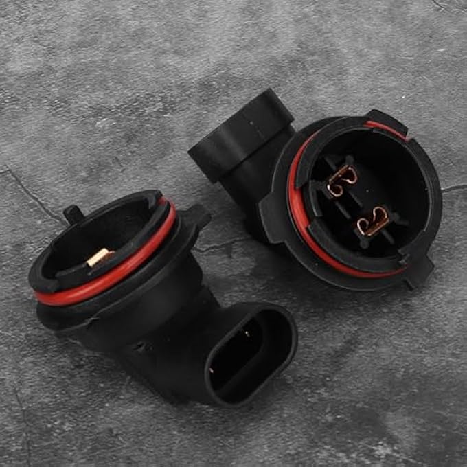 rayihni Lamp Holder Base Socket H7 Bulb Holder Compatible With H7 Lamps Replacement For Oem 1226084 9118046 High Temperature Resistant Abs Material - Image 4