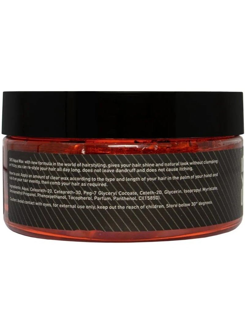 اس كي فايف SK5 اكوا واكس لتصفيف الشعر احمر 200مل - Image 3