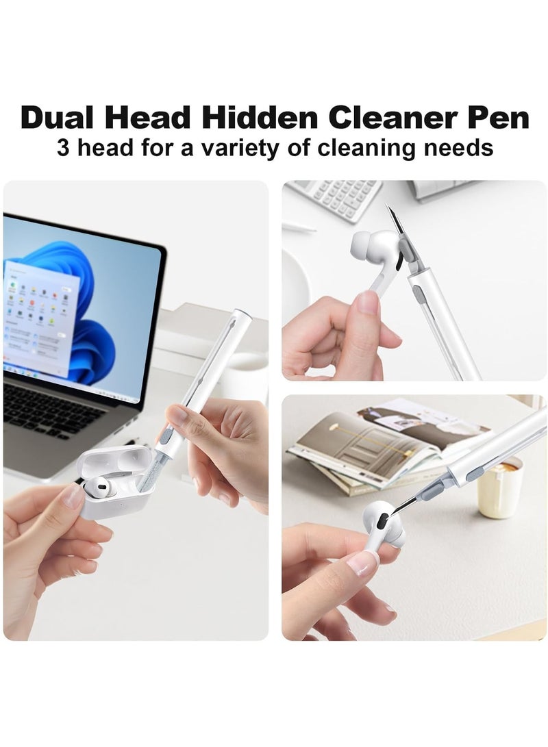 Silicone Protective Case Cover for AirPods Pro 3 with Cleaner Kit, Keychain for Women Men,Suitable for 3nd Generation Case Gift Sports lanyard（Grey） - Image 5