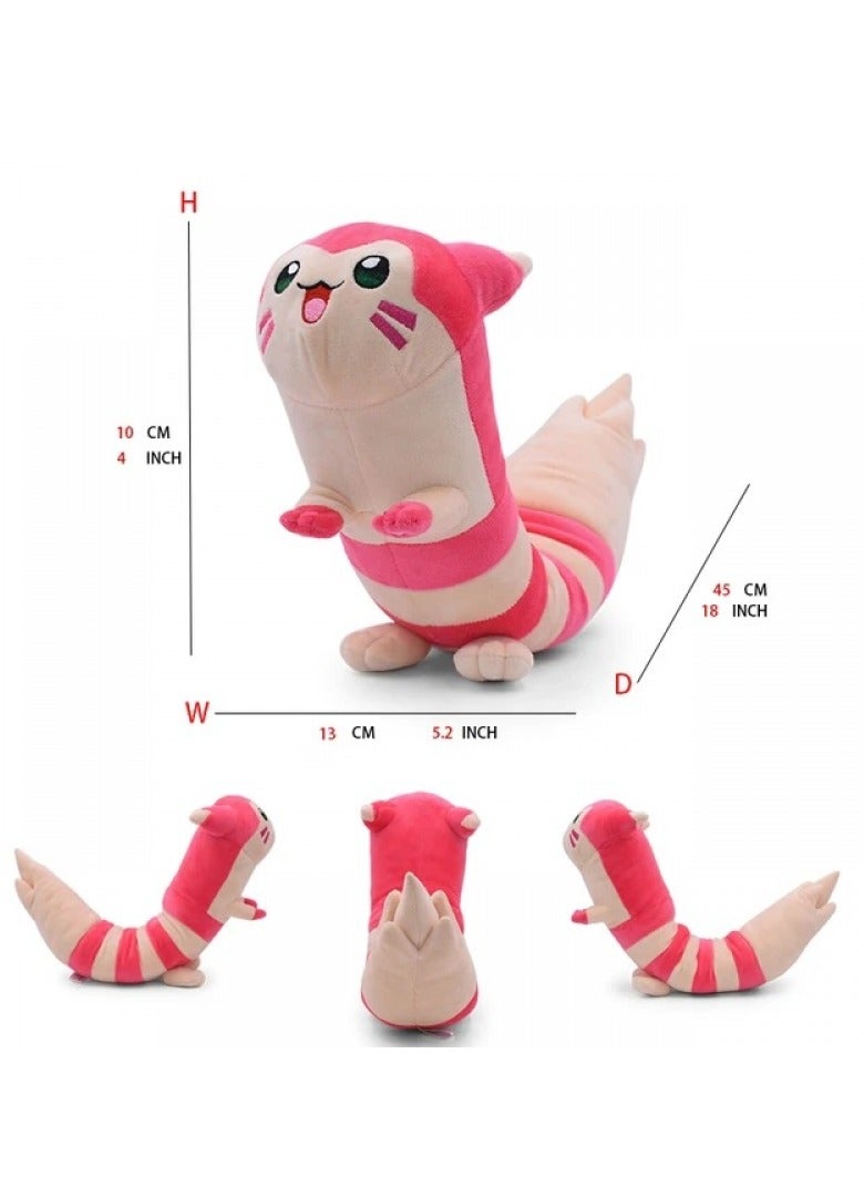 Bluejw 1-Piece Pocket Monsters Figure Furret Plush Toys 45cm - Image 3