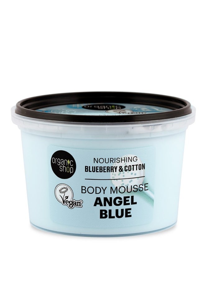 Angel blue body mousse. Nourishing. Blueberry & Cotton 250 ml - pzsku/Z7D3A52866131BEF89A5DZ/45/_/1729764975/f32a514c-88a6-4f5b-a051-b7c0f45e4716