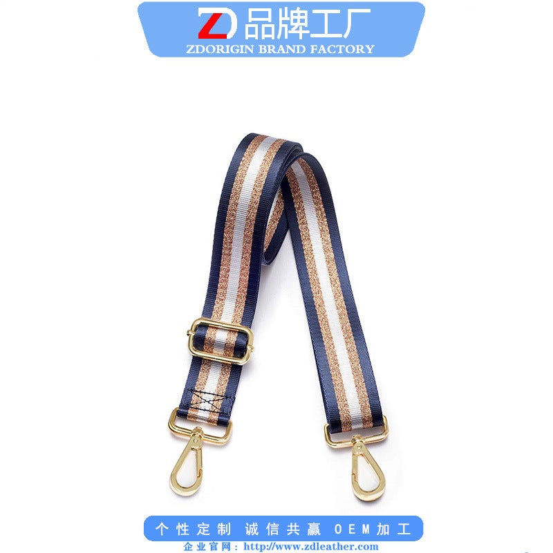Ribbon Wallet Belt Adjustable Replacement Belt Canvas Bag Strap 38Mm Wide Thickened Handbag Crossbody Bag Shoulder Strap - Image 3
