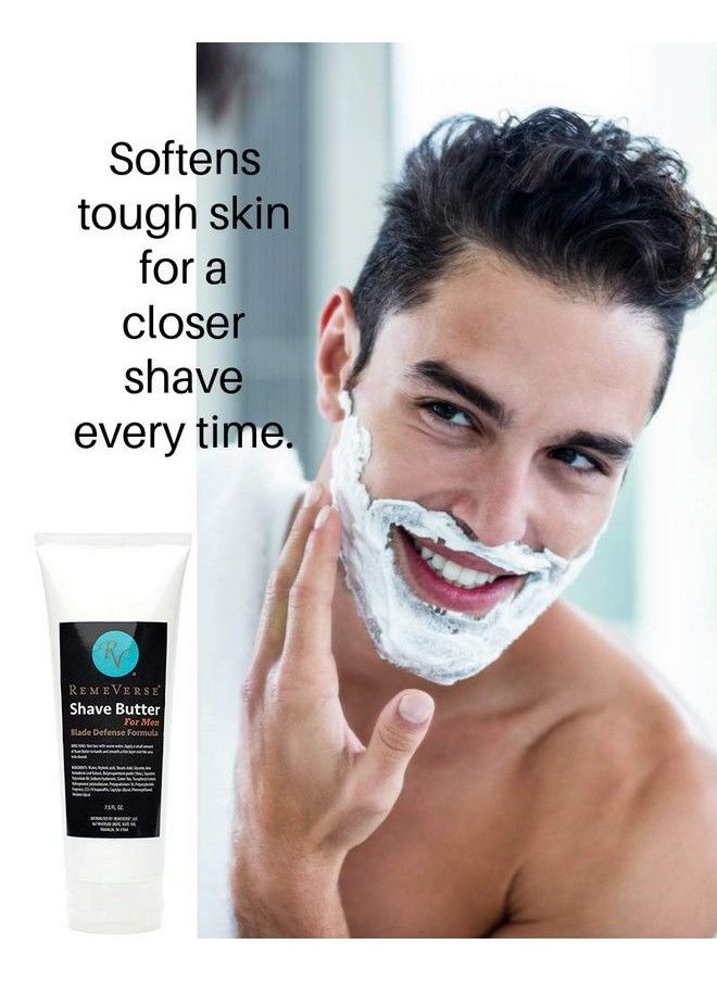 RemeVerse - Shave Butter For Men By Remeverse. Shaving Butter That Fights Nicks Cuts Ingrown Hairs And Razor Burn (7.5 Ounces) - Image 1