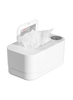 General Wipes, wet tissue box USB type, warm, light, easy to carry, wipes, lid, butt wipe heater, electric heating, upper heating 55~ 65 ℃ wipes, lid, warm butt, warm, large capacity, temperature display, energy saving, cold protection, birth gift, wipes box  - Image 1