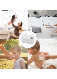 General Wipes, wet tissue box USB type, warm, light, easy to carry, wipes, lid, butt wipe heater, electric heating, upper heating 55~ 65 ℃ wipes, lid, warm butt, warm, large capacity, temperature display, energy saving, cold protection, birth gift, wipes box  - Image 4