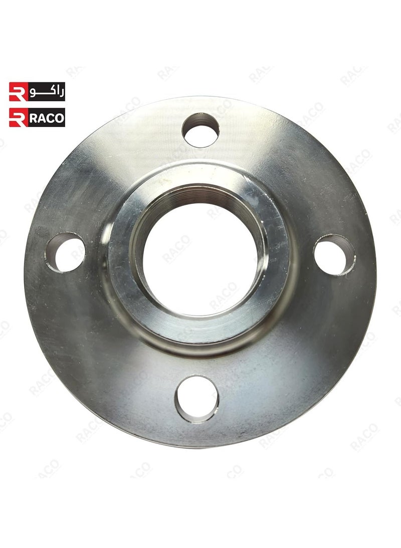 RACO Stainless Steel Flange Adaptor | 2-Inch Lap Joint Flange with 4-Hole Pipe Flange | (WITH THREAD) - Image 2