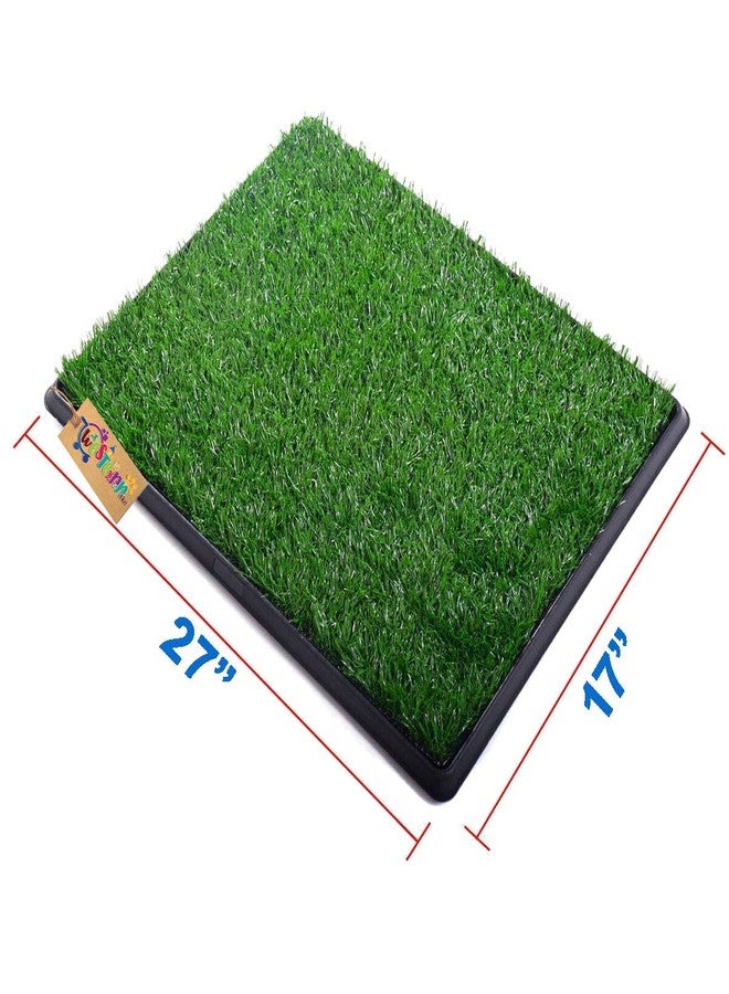 Western Era Dog Cat Pet Potty Trainer Grass Mat Dog Puppy Training Pee Patch Pad Indoor Outdoor - Image 3