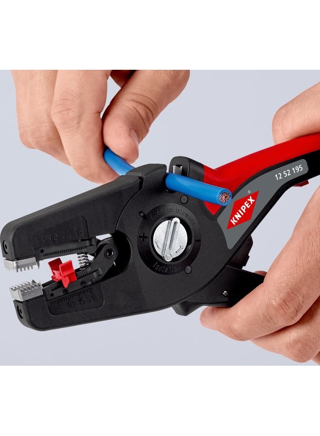 Knipex PreciStrip16 Automatic Insulation Stripper 195 mm (self-service card/blister) 12 52 195 SB - Image 5