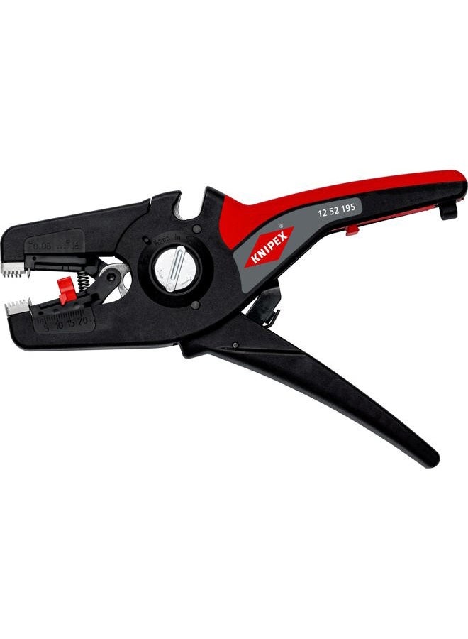 Knipex PreciStrip16 Automatic Insulation Stripper 195 mm (self-service card/blister) 12 52 195 SB - Image 1