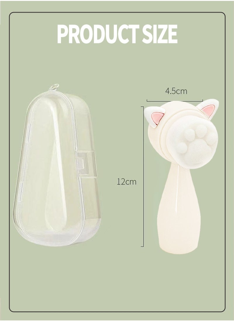 Beirui - Manual Cleansing Brush, 2-in-1 Skin Care Brush, Silicone Face Wash, Manual Dual Wash Brush for Deep Pore Exfoliating Massage - Image 1