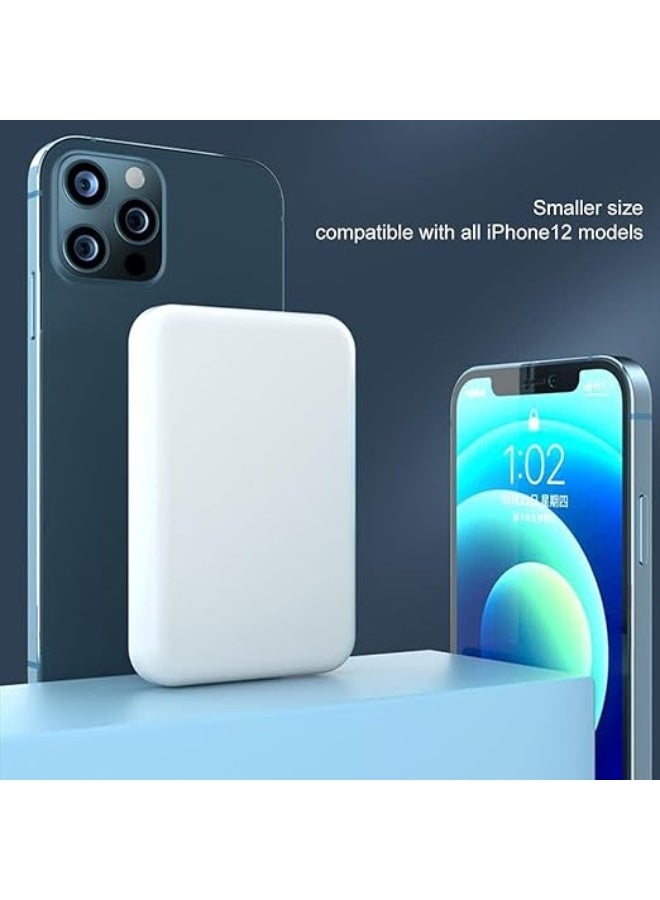 Magnetic Power Bank 5000mAh – Portable Wireless Battery Pack for iPhone 12/13/14/15/16 Series – MagSafe Compatible - Image 4