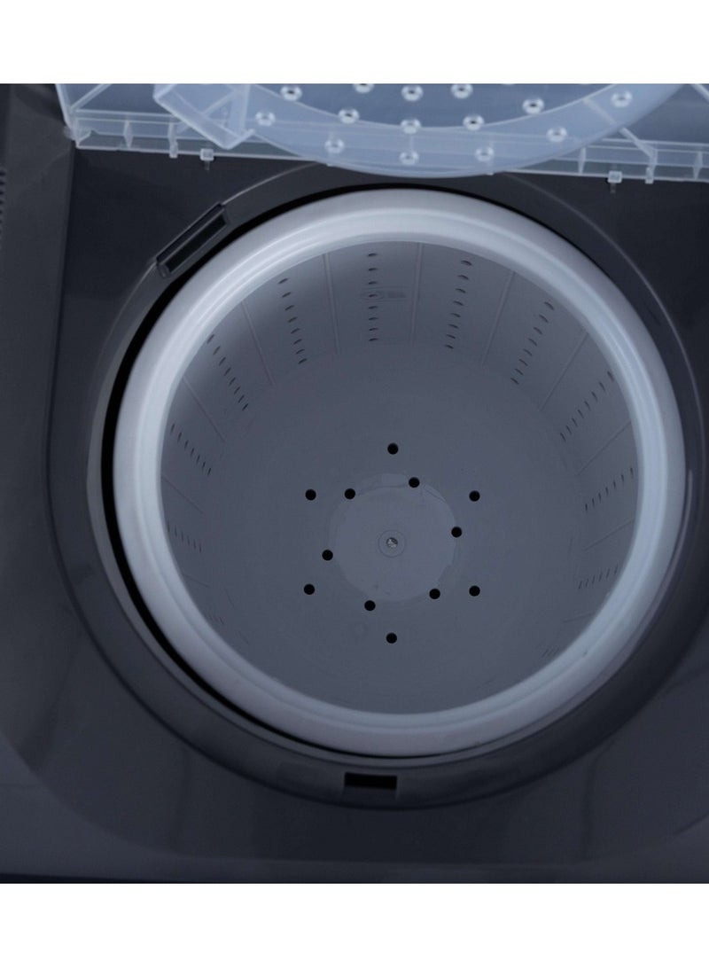 Arrow 14 Kg Semi Automatic Twin Tub Washing Machine | 8 Kg Spin Capacity | Air Turbo | Rust-Free Body | Energy Efficient Motor | Transparent Window View | Classic Design, Perfect for Home, Apartments & Hotels with 2 Years Warranty. - Image 5