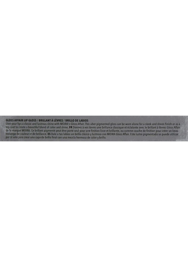 moira Gloss Affair (001, Crystal Clear) - Image 4