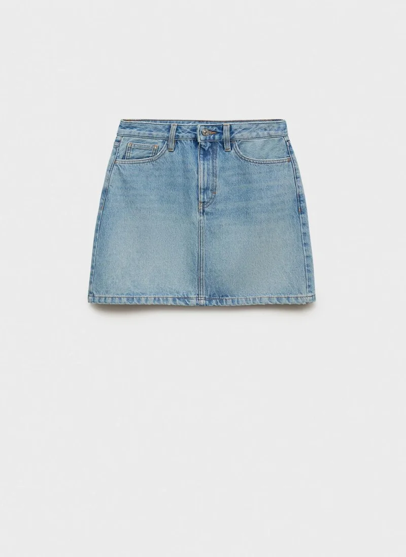 MANGO  Short denim skirt for Women | Best Price UAE