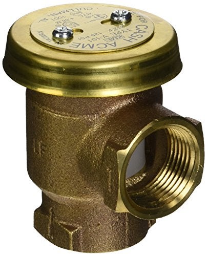 Cash Acme 1 Inch V-101 Anti-Siphon Vacuum Breaker, Brass Plumbing Fitting, 17385-0000LF - Image 4