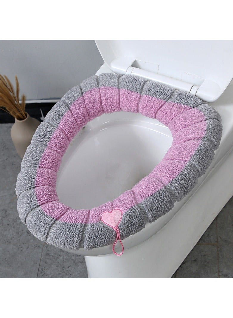 Toilet seat cover toilet seat cushion elastic washable household toilet seat mat