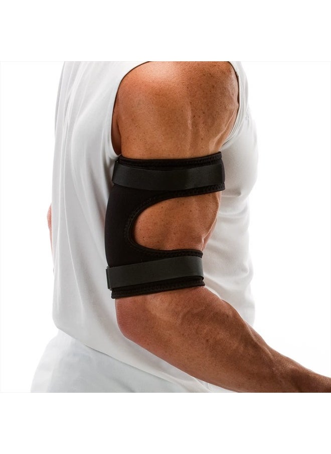 Cho-Pat Bicep/Tricep Cuff, Compression Brace for Bicep/Tricep Tendonitis, Weight Lifting Strains, and Inflammation, XX-Large, Made in the USA  - Image 1