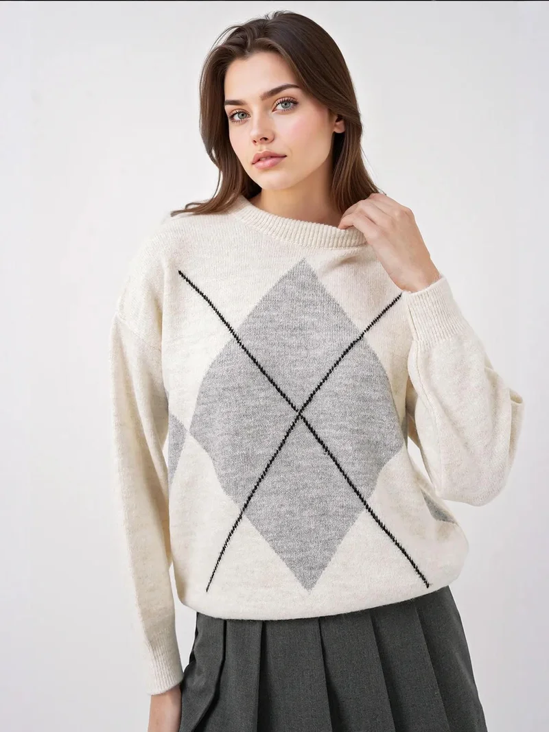 BIG DART BDART Oversized Knit Sweater