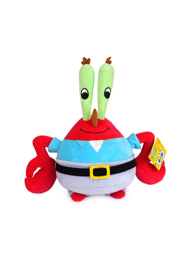 دمية سبونج بوب القطيفة الأصلية لعبة Paida Star Doll Crab Boss Squidward Squidward Doll وسادة الحلزون الصغيرة - اللون: 38 سم Ferret Velvet النسخة الكلاسيكية من باتريك - الارتفاع: سلسلة سبونج بوب الأصلية - Image 3