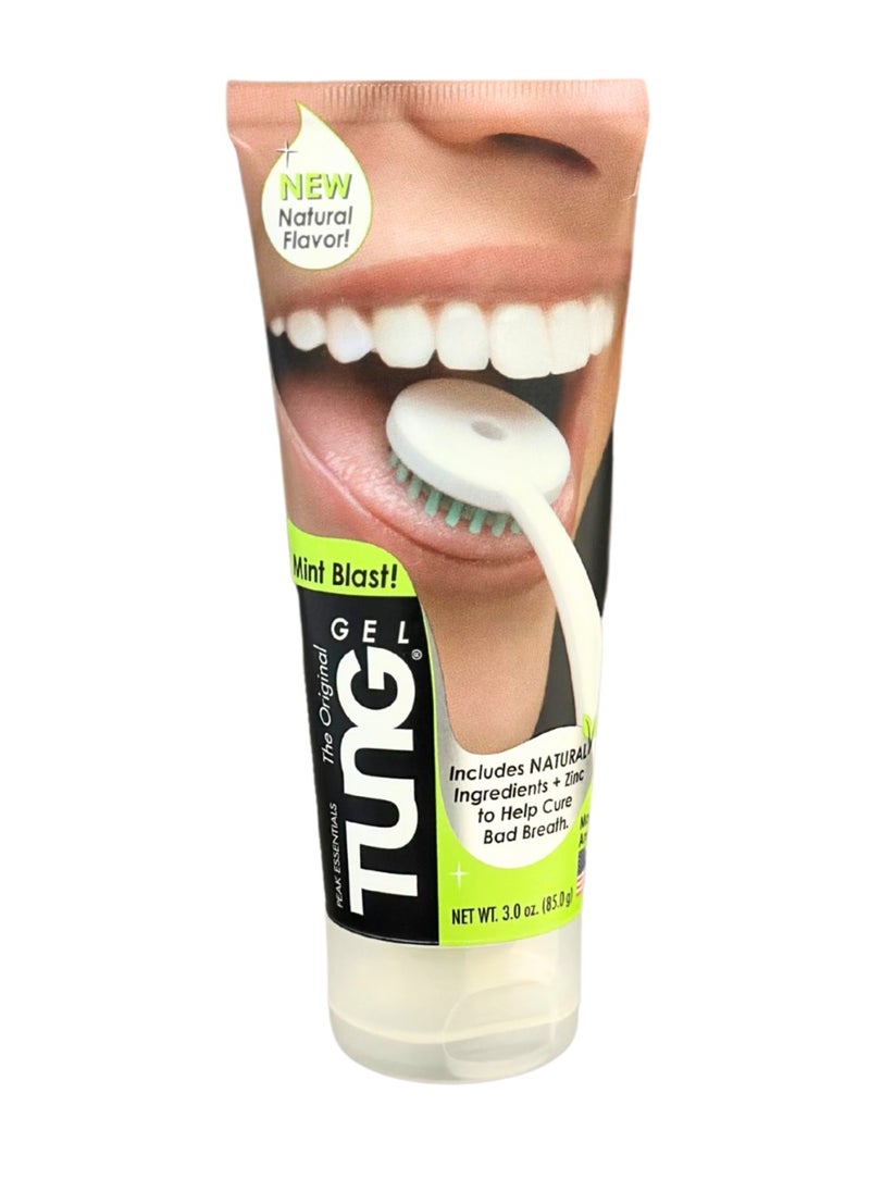 Tung TUNG Gel Natural Mint, for fresh breath | 3Oz, 85g  - Image 1